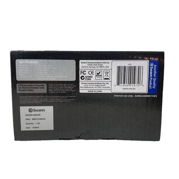 SwannCloud HD Pan & Tilt Wi-Fi Security Camera With Smart Alerts - Picture 5 of 5